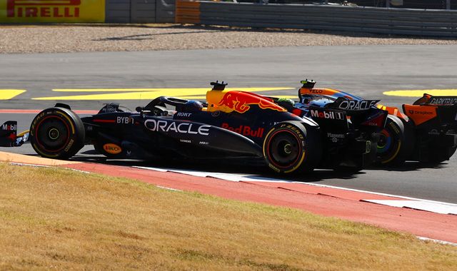 United States GP: Charles Leclerc leads dominant Ferrari 1-2 in Austin as Lando Norris penalty hands Max Verstappen third