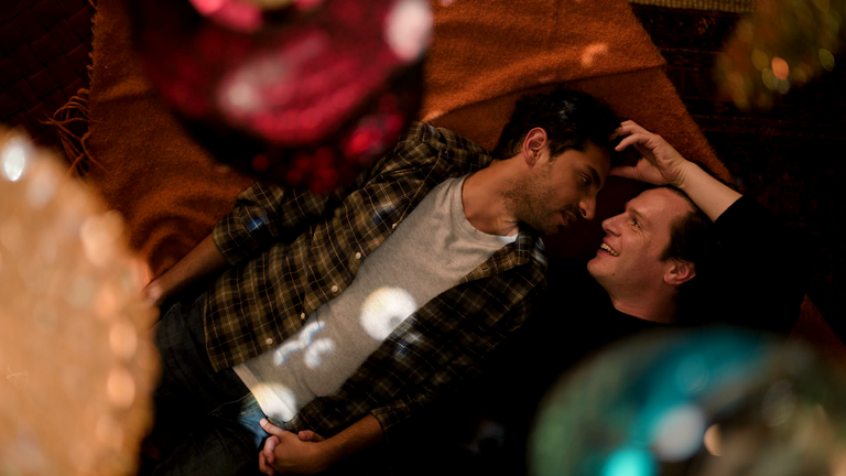 (L-R) Karan Soni and Jonathan Groff in A Nice Indian Boy. Pic: Levantine Films/Wayfarer Studios