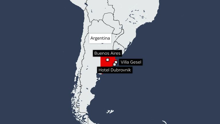 Argentina map