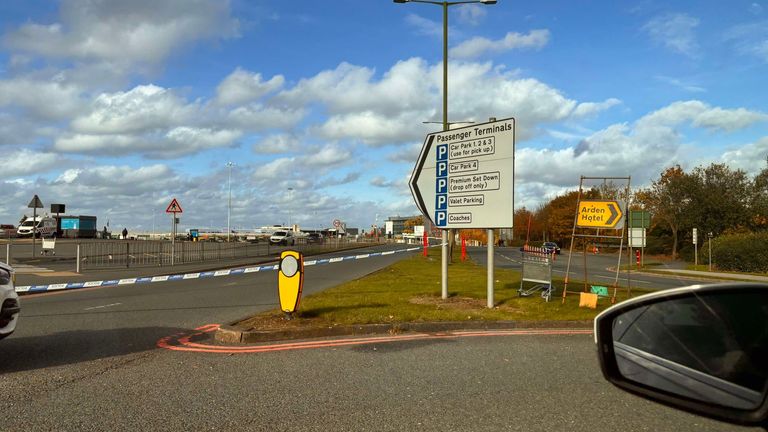 Birmingham Airport. Photo: Louisa Cui