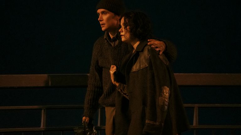 Cillian Murphy and Zara Devlin in the film 