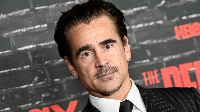 Colin Farrell on The Penguin - and going incognito in public | Ents ...