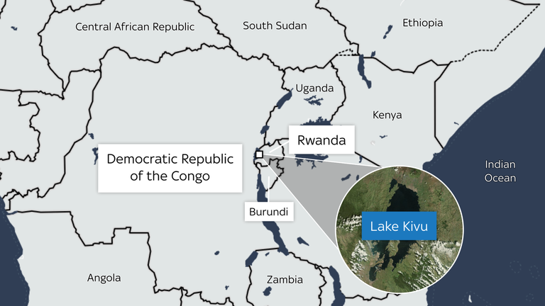 Mapa del Congo