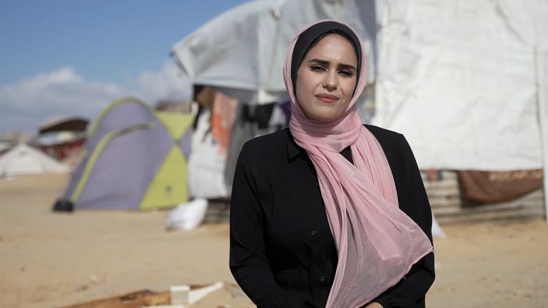 Dalia, Palestinian journalist, Gaza (Deir al-Balah)