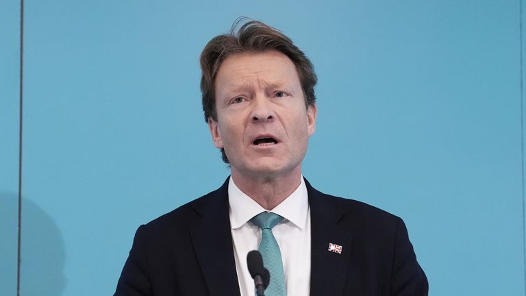 Deputy leader Richard Tice, speaking during a Reform UK press conference on law and order.
Pic PA