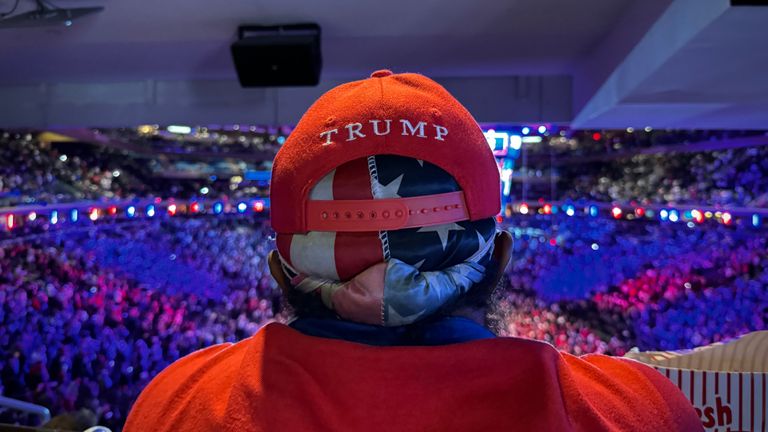 Donald Trump holds rally at New York's Madison Square Garden