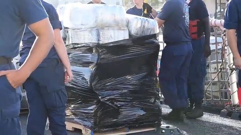 Drug bust: US Coast Guard seizes $115m of illegal drugs in the ...