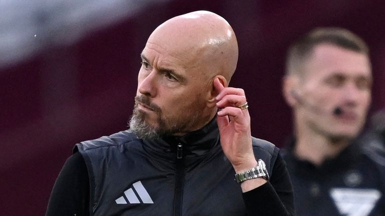 Erik ten Hag.
Pic: Reuters