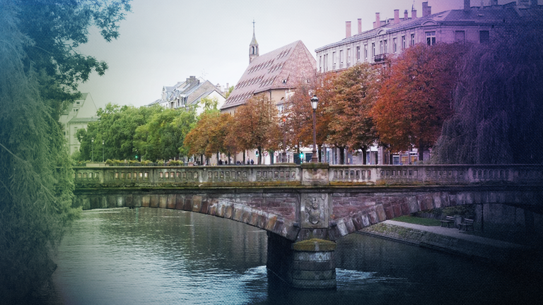 Strasbourg, France. Pic: Sky News 