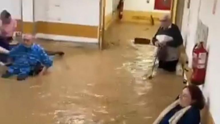 At least 95 people were killed in the flash floods that hit Spain.