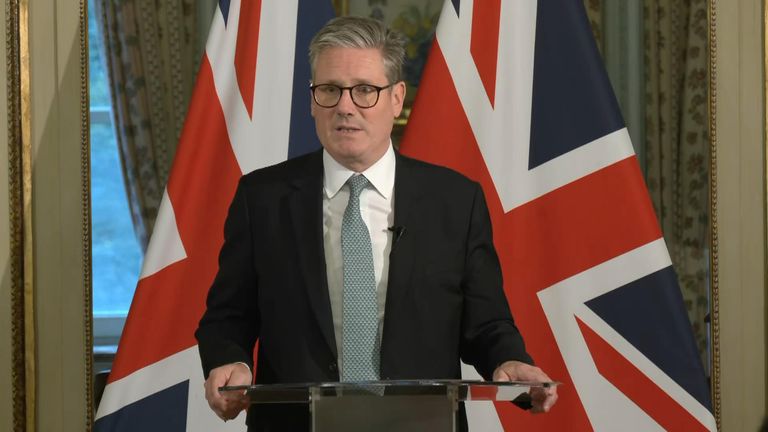 Downing Street says Sir Keir Starmer has repaid more than £6,000 worth of gifts and hospitality received since taking office.