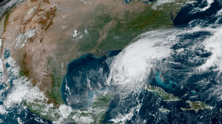 Hurricane Milton is about to make its expected landfall in Florida. Image: Reuters