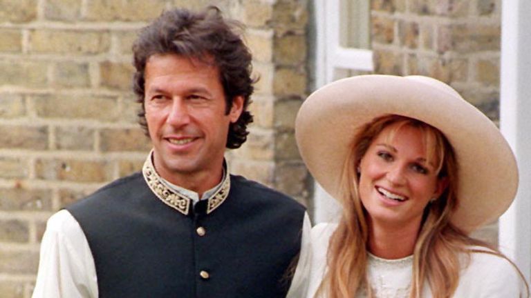 Imran Khan prevented from calling sons and isolated in dark cell, says  ex-wife Jemima Khan Goldsmith | World News | Sky News