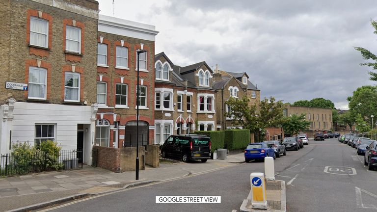 Courtauld Road in Islington