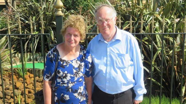 John and Lois McCullough, Pic: PA