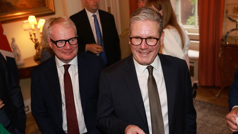 Prime Minister Sir Keir Starmer and Mayor of West Midlands Richard Parker (left) during a meeting with English regional mayors, at No 10 Downing Street in Westminster, central London. Picture date: Tuesday July 9, 2024.