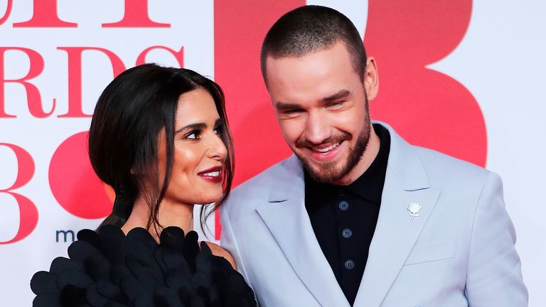 Cheryl et Liam Payne arrivent aux Brit Awards à l'O2 Arena à Londres, en Grande-Bretagne, 21 février 2018. Pic: Reuters / Eddie Keogh