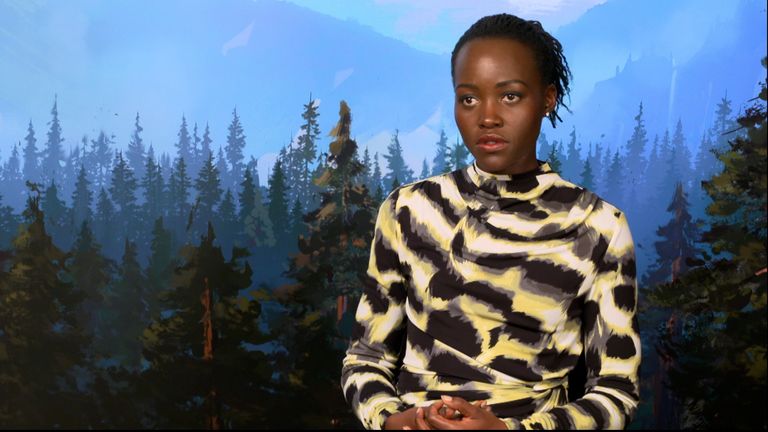 Lupita Nyong’o on ‘relinquishing control’ in The Wild Robot