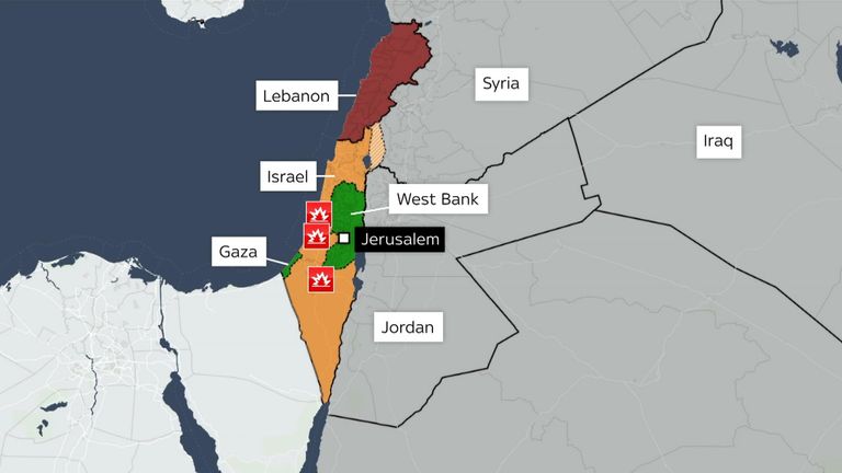 Israel sends more troops into Lebanon after Iranian missile attack