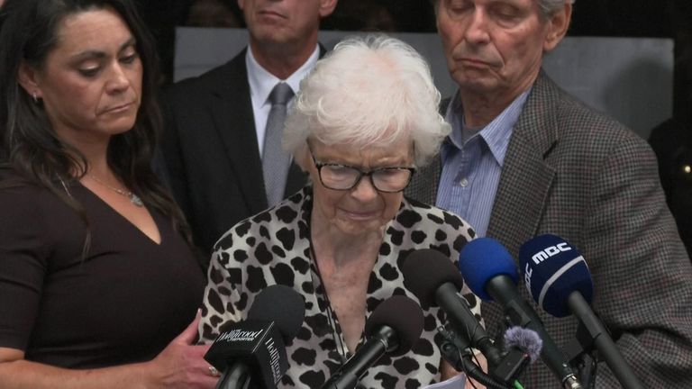 Family of Erik and Lyle Menendez hosted a news conference in Los Angeles. 
