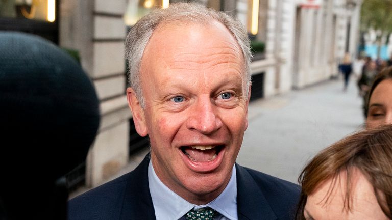 Post Office Ltd chief executive Nick Read arrives to give evidence at the Post Office Horizon IT consultancy at Aldwych House in central London. Image date: Wednesday, October 9, 2024.