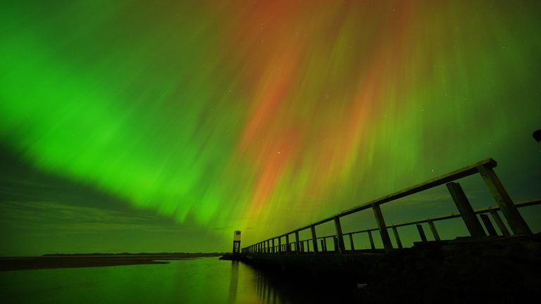 Holy Island in Northumberland. Pic: PA