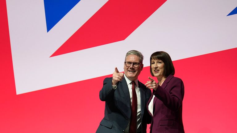 Sir Keir Starmer ve Şansölye Rachel Reeves. Resim: AP