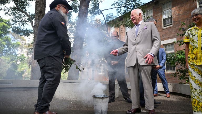 King Meets Indigenous Elders After Australian Senator Protested His