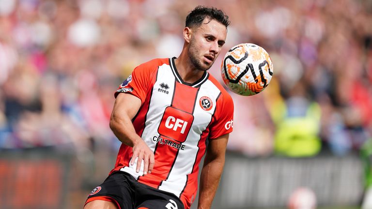 Footballer George Baldock 