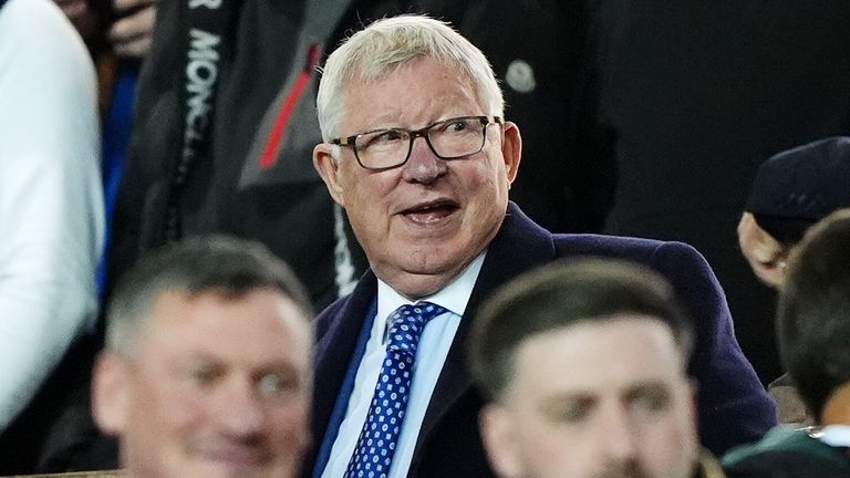 Sir Alex Ferguson pictured earlier this month. Pic: PA