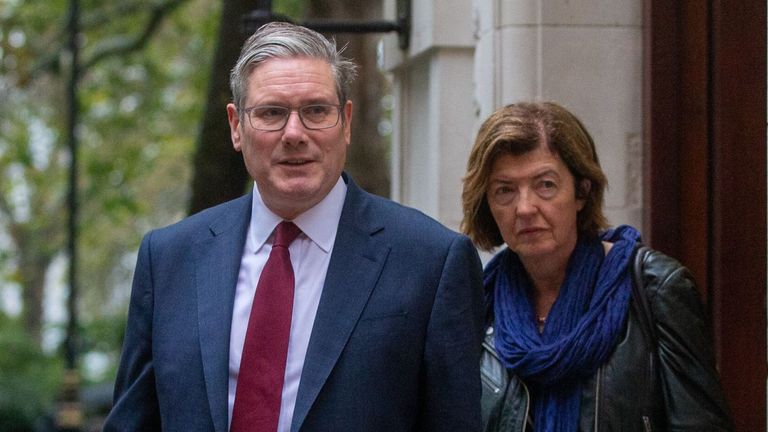 Sir Keir Starmer and Sue Gray. Pic: Rex/Tayfun Salci/ZUMA Press Wire/Shutterstock