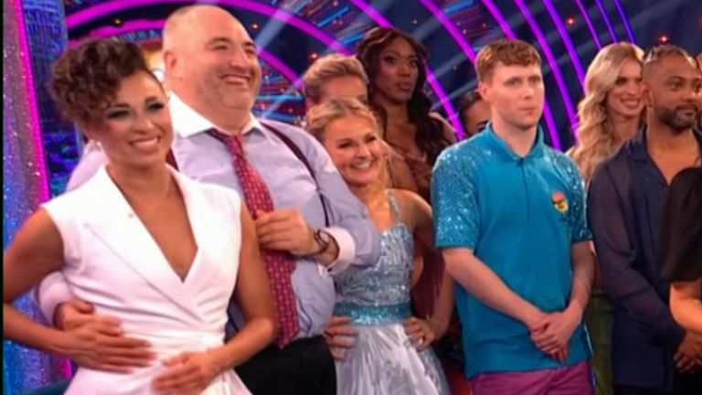 Strictly contestant ‘heartbroken’ over viral ‘hand incident’