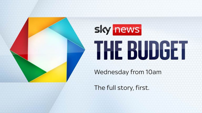 The Budget - a peculiar   programme connected  Sky News