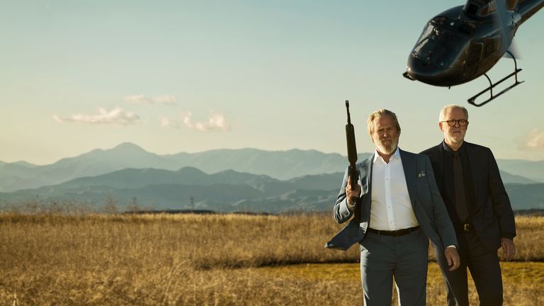 (L-R) Jeff Bridges and John Lithgow in The Old Man. Pic: Kurt Iswarienko/FX/Disney+