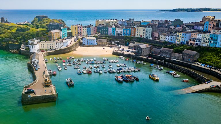 Tenby in Pembrokeshire. Pic: iStock/WhitcombeRD