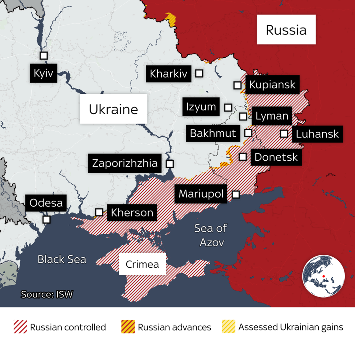 Where do Russia and Ukraine stand militarily after 1,000 days of ...