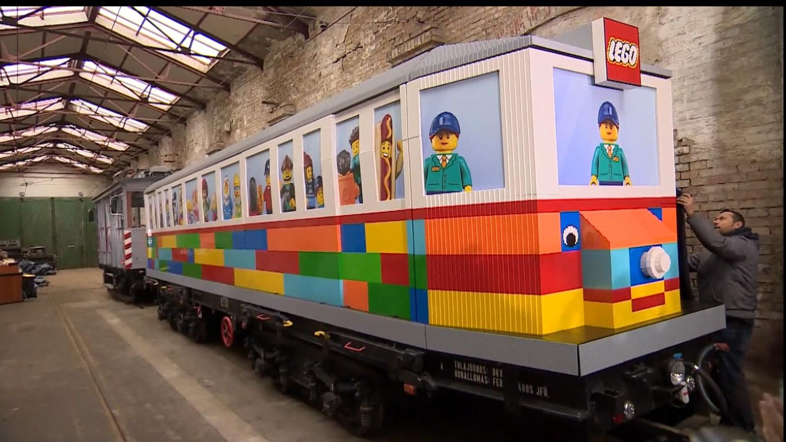 World's First LEGO Tramway Unveiled in Budapest