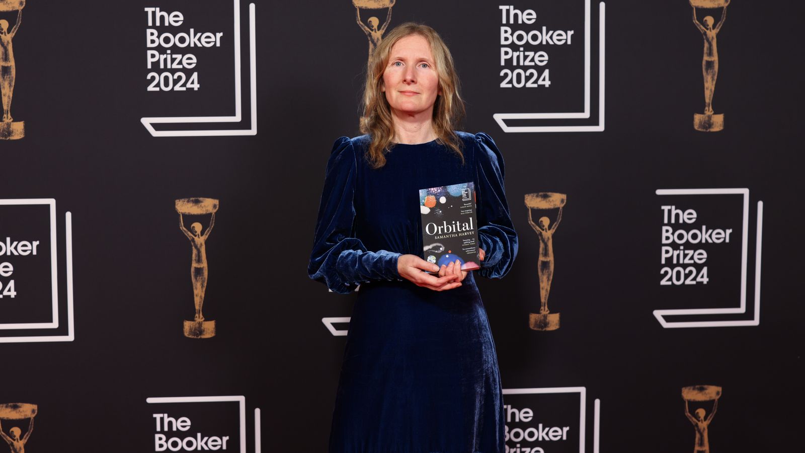 British author Samantha Harvey wins Booker Prize 2024 Ents & Arts