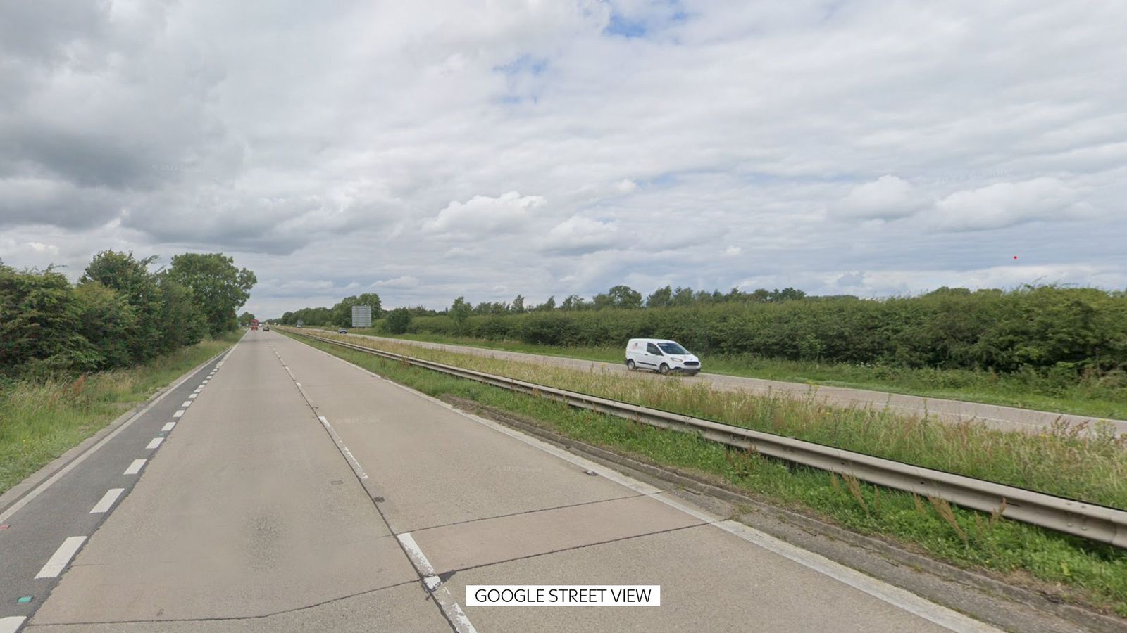 Several injured after crash involving bus carrying school children on A46 in Leicestershire