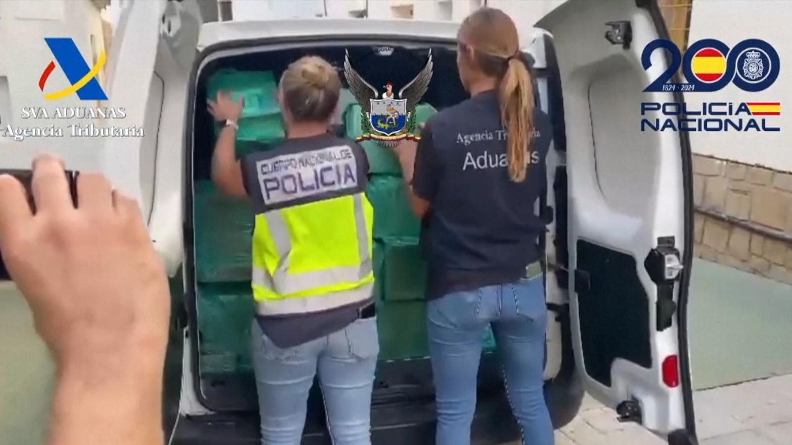 Spain seizes 13 tonnes of cocaine in its biggest drug bust in history ...