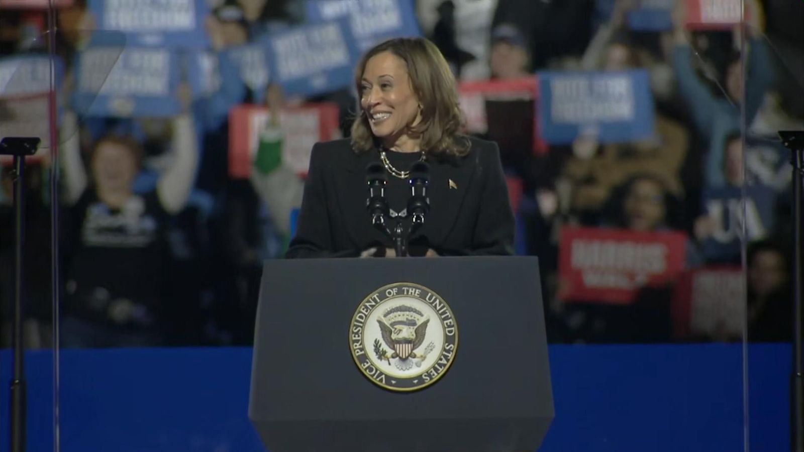 Kamala Harris makes her final pitch to voters in Pennsylvania | US News ...