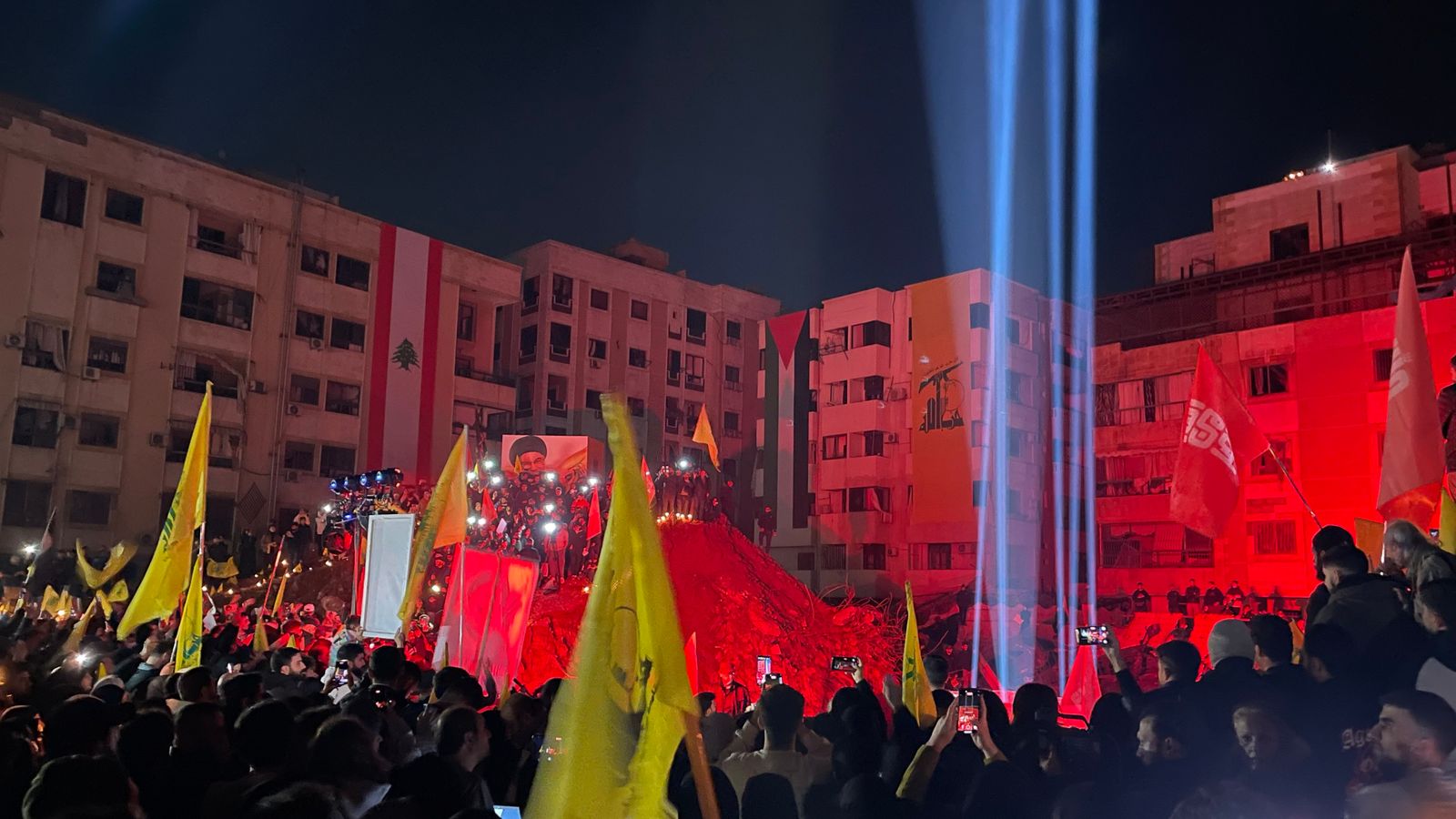 Middle East conflict: Thousands visit shrine for killed Hezbollah leader Hassan Nasrallah | World News