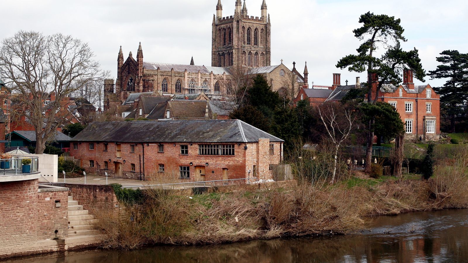 Man arrested after woman raped in grounds of Hereford Cathedral