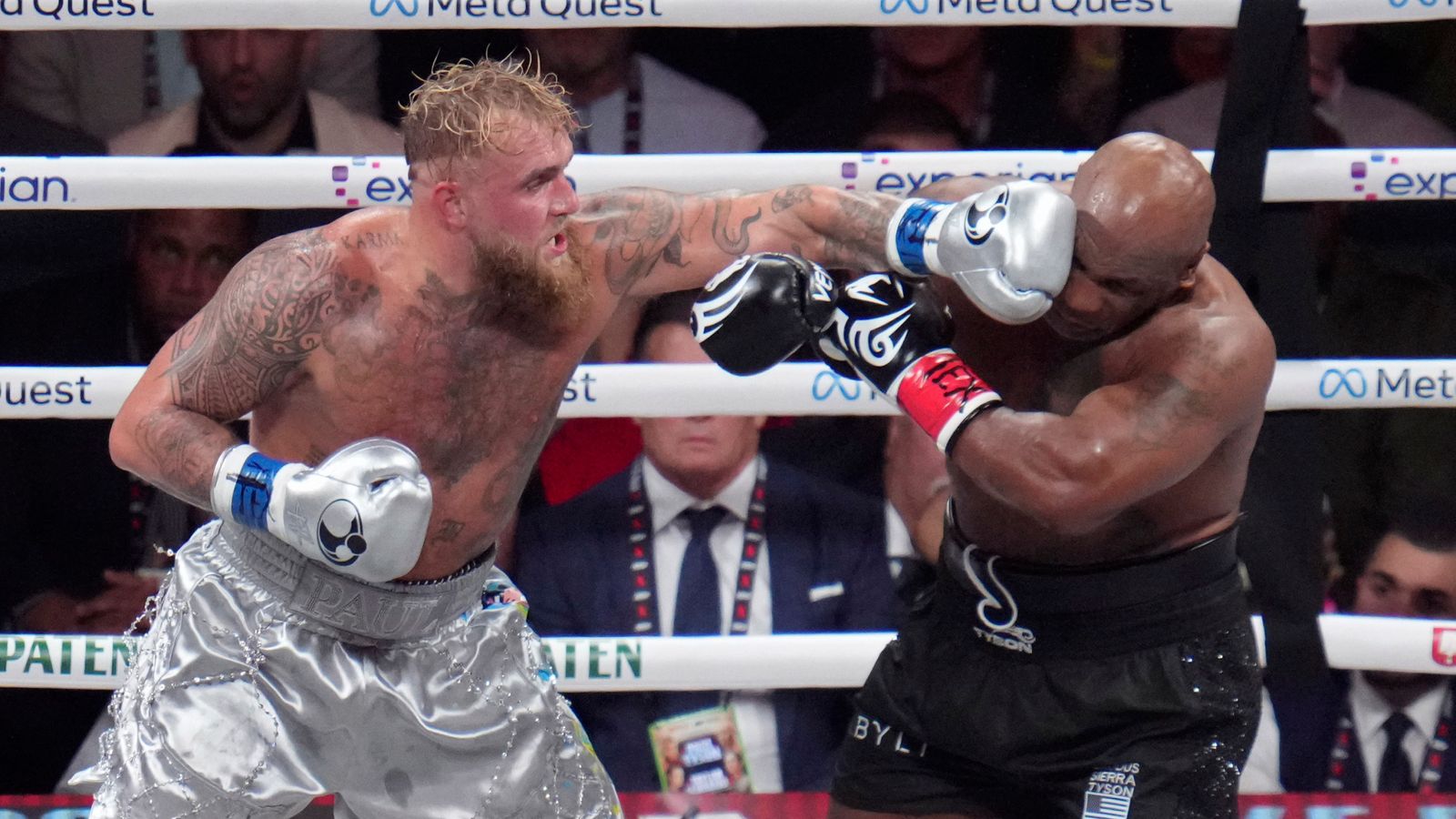 YouTuber Jake Paul strikes defeat against former boxing champ Mike Tyson in Texas