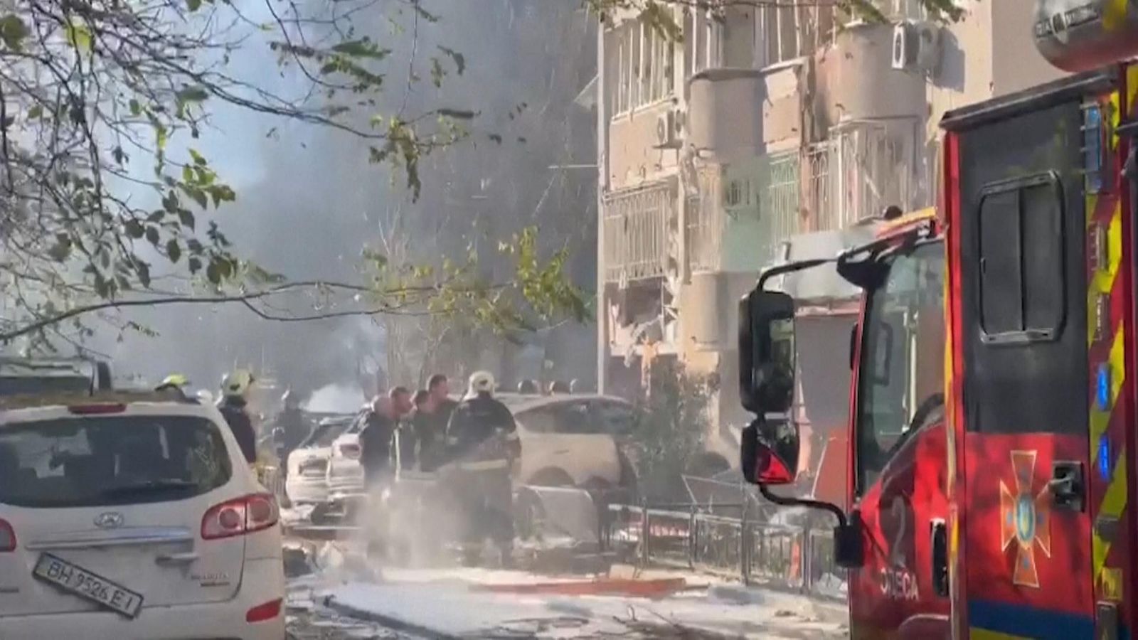 At least 10 killed and more than 40 injured in Russian missile strike ...