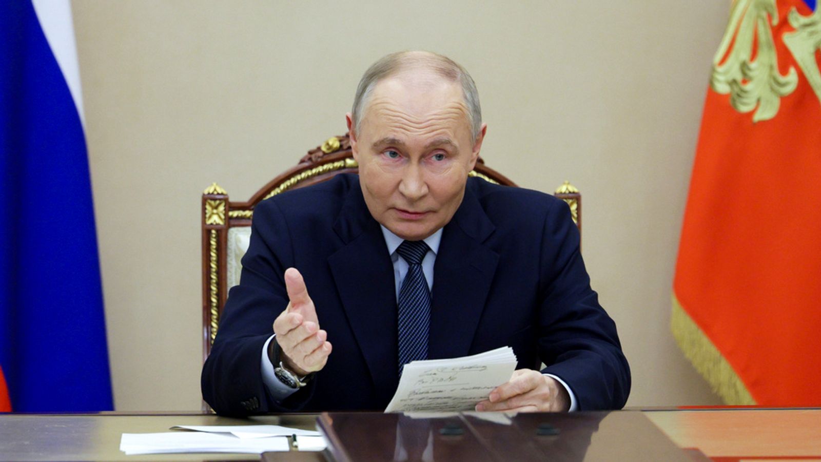 Vladimir Putin vows to increase production of Russia's 'unstoppable ...