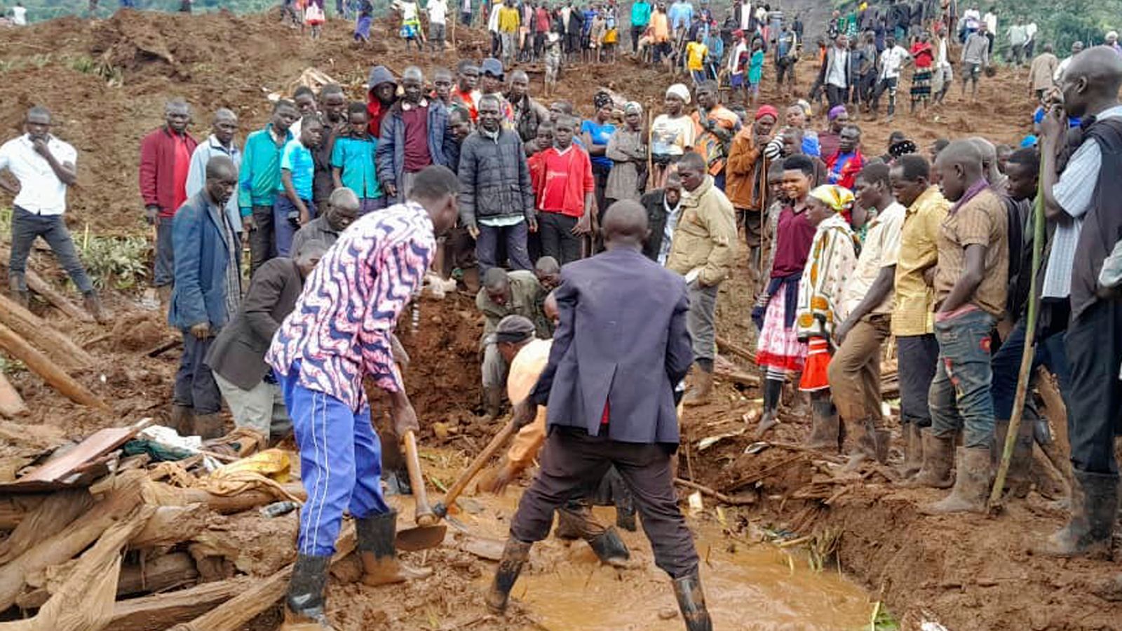 At least 15 dead and more than 100 missing after landslides bury houses in eastern Uganda | World News