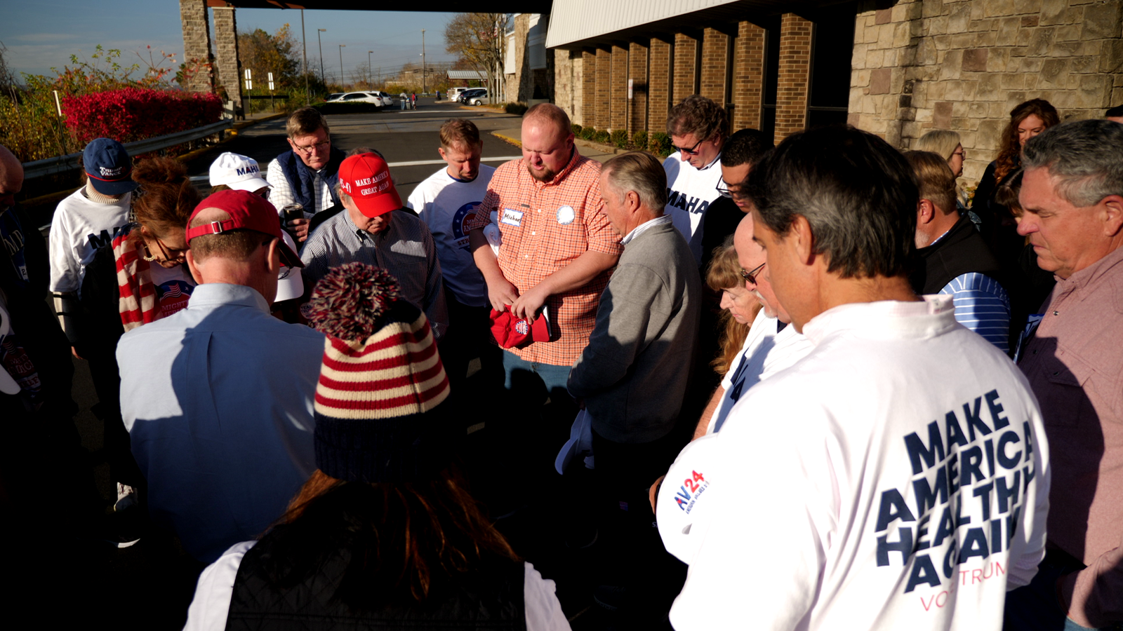 'This is our Agincourt': Trump's campaigners are pounding the streets of a crucial election battleground