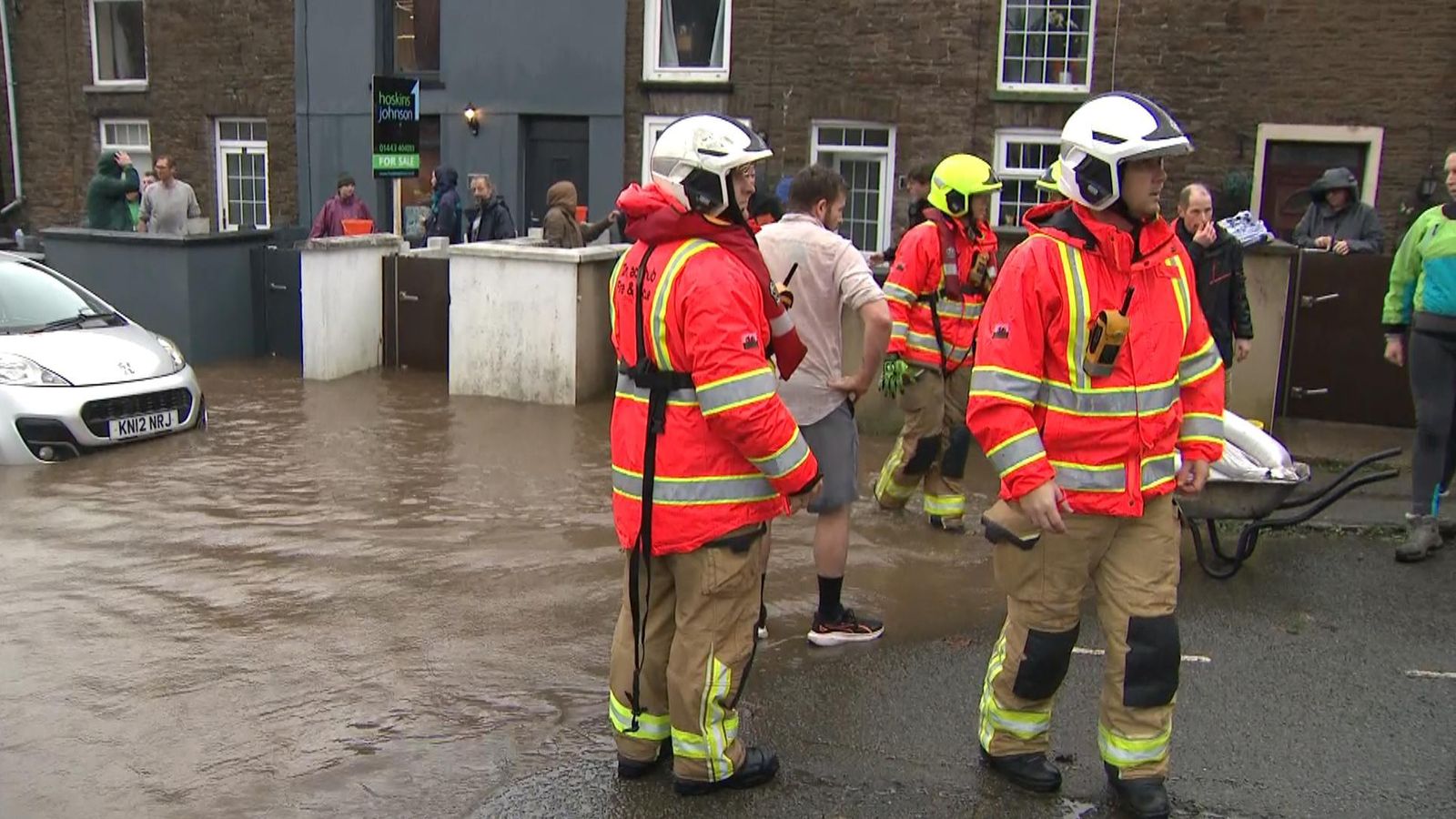 Wales flooding: Major incident declared | UK News | Sky News