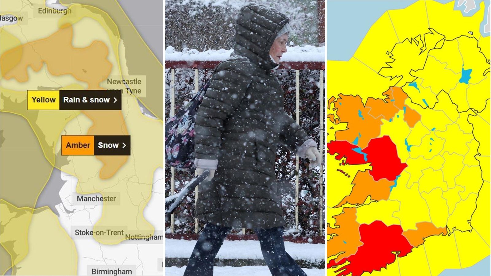 Storm Bert latest: ‘Multi-hazard weather event’ to hit UK and Ireland – as rare red warning issued